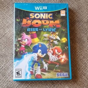 Wii .. SONIC BOOM RISE OF THE LYRIC